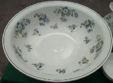 5 pc. Ridgways Porcelain Wash Basin / Pitcher set.England. - Photo 3