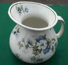5 pc. Ridgways Porcelain Wash Basin / Pitcher set.England. - Photo 5