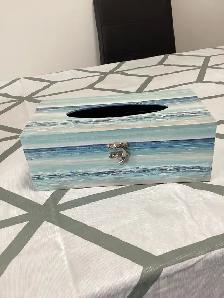 Boîte pour mouchoirs
