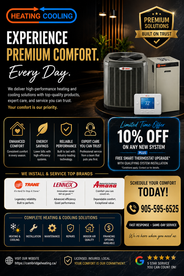 Air Conditioner Sale, Repair & Install | 905-595-6525