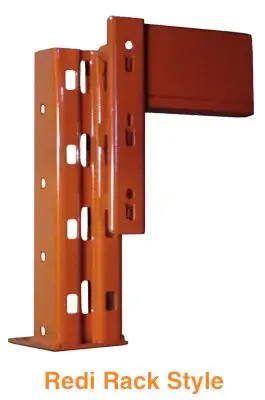 Used pallet racking frames 20' to 28' tall - Photo 4