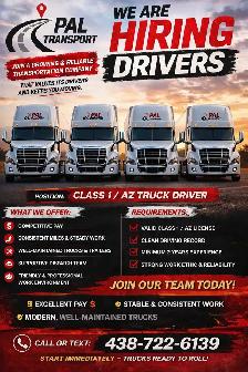 HIRING CLASS-1 DRIVER - LOCAL & HIGHWAY