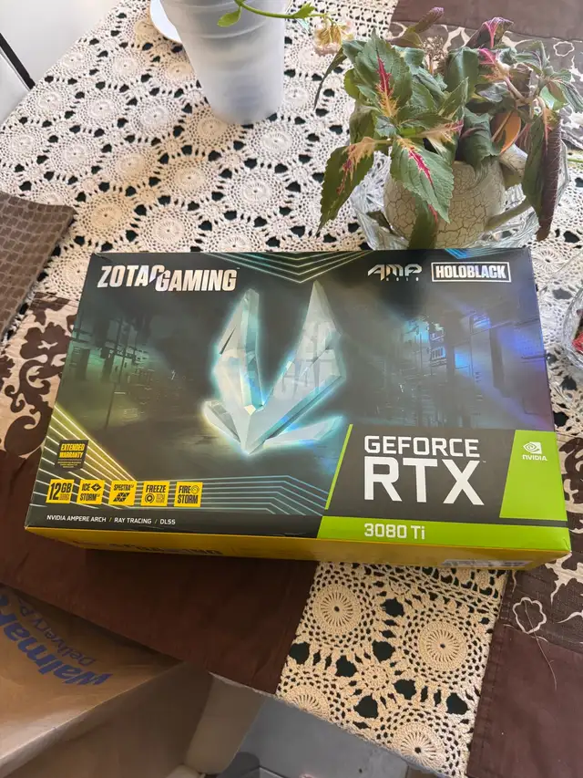 Zotac RTX 3080ti 12gb AMP Holo (comes with warranty)