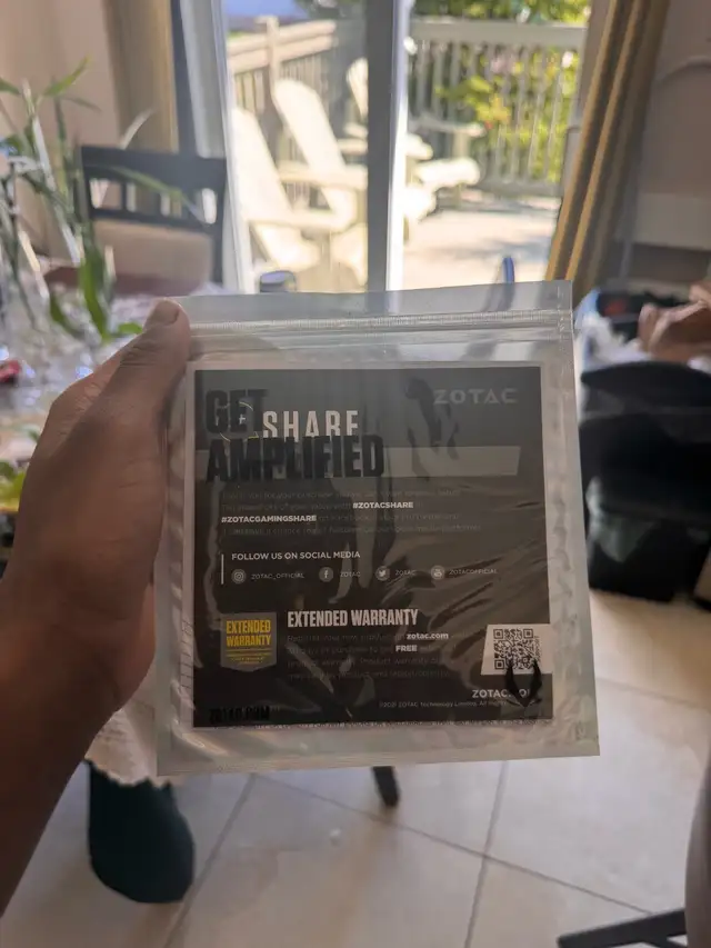 Zotac RTX 3080ti 12gb AMP Holo (comes with warranty) - Photo 2