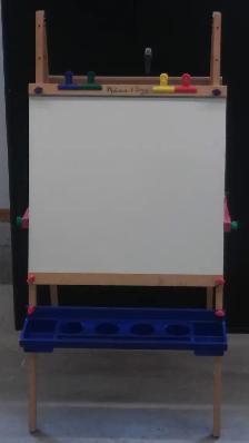 Melissa & Doug Deluxe Standing Multi-Use Art Easel on Wood Frame - Photo 2