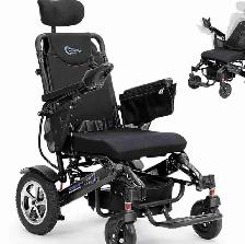500W Electric Wheelchair w/ Adjustability & Foldable