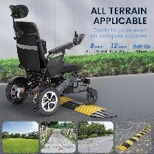 500W Electric Wheelchair w/ Adjustability & Foldable - Photo 8
