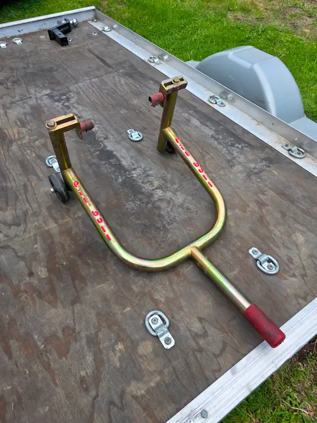 Pit Bull Motorcycle Under The Swingarm Rear Wheel Racing Stand - Photo 5