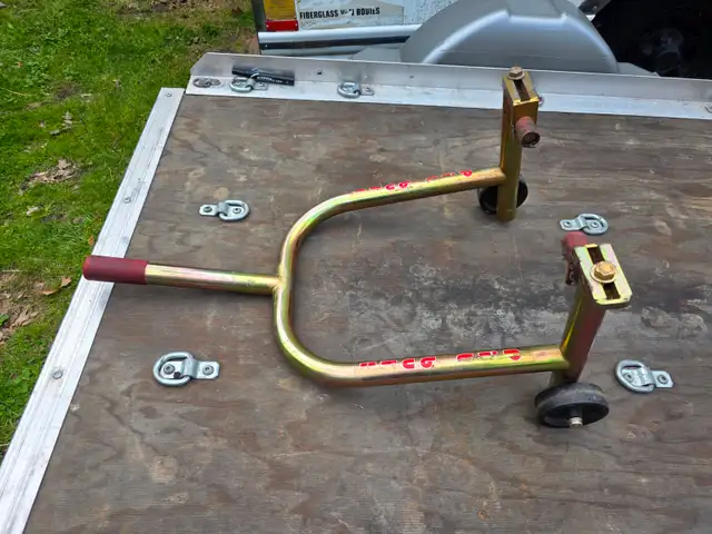 Pit Bull Motorcycle Under The Swingarm Rear Wheel Racing Stand - Photo 8