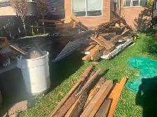 Handymen with utility trailer