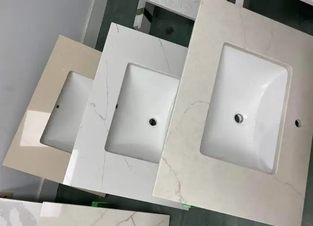 ⭐ Marble Look Vanity Top for Bathroom ⭐ - Photo 4