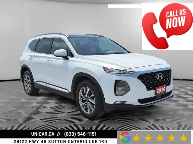 2019 Hyundai Santa Fe AWD Luxury No Accidents Blind Spot Lane As - Photo 3