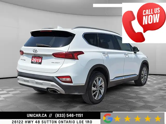 2019 Hyundai Santa Fe AWD Luxury No Accidents Blind Spot Lane As - Photo 7