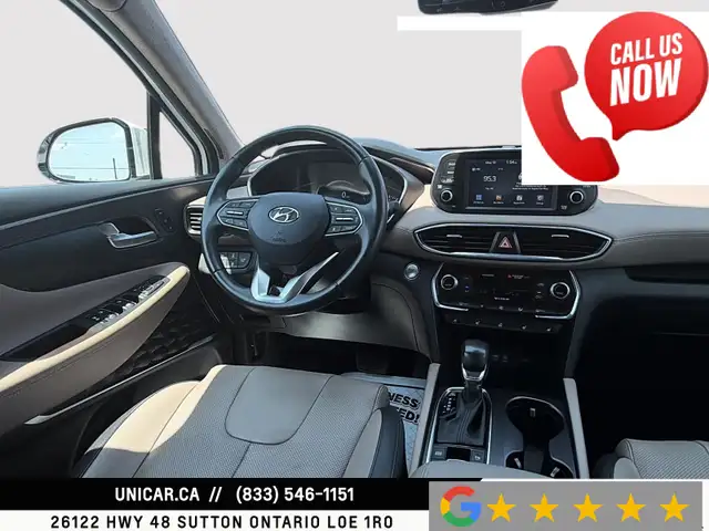 2019 Hyundai Santa Fe AWD Luxury No Accidents Blind Spot Lane As - Photo 20