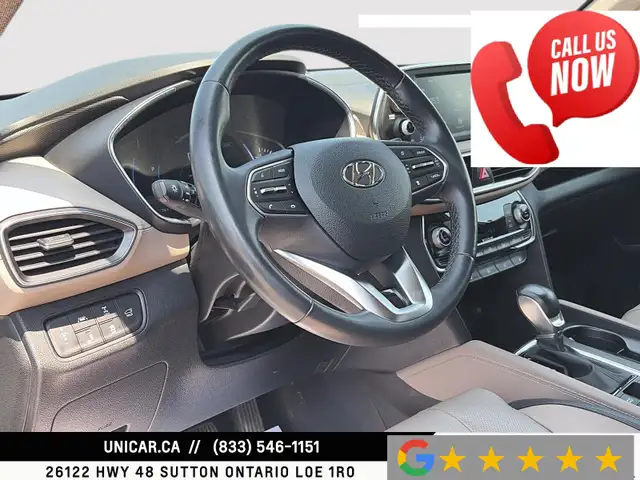 2019 Hyundai Santa Fe AWD Luxury No Accidents Blind Spot Lane As - Photo 21