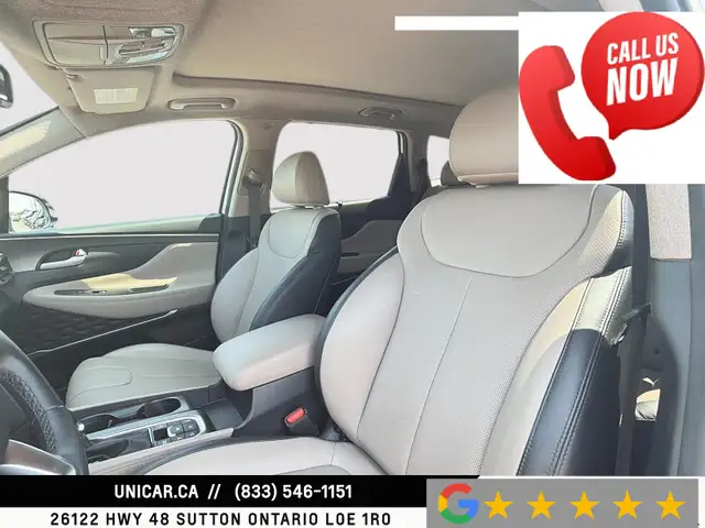 2019 Hyundai Santa Fe AWD Luxury No Accidents Blind Spot Lane As - Photo 22