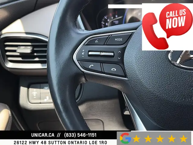 2019 Hyundai Santa Fe AWD Luxury No Accidents Blind Spot Lane As - Photo 30