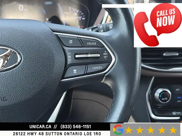 2019 Hyundai Santa Fe AWD Luxury No Accidents Blind Spot Lane As - Photo 31