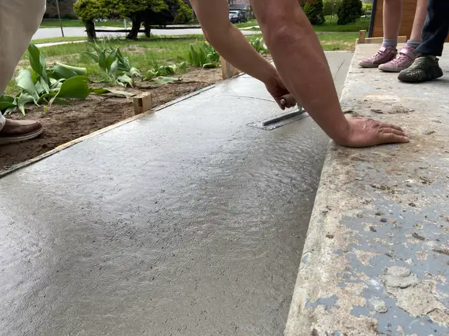 fresh Concret stamp finish, base, driveway etc stam. 647-295- - Photo 2