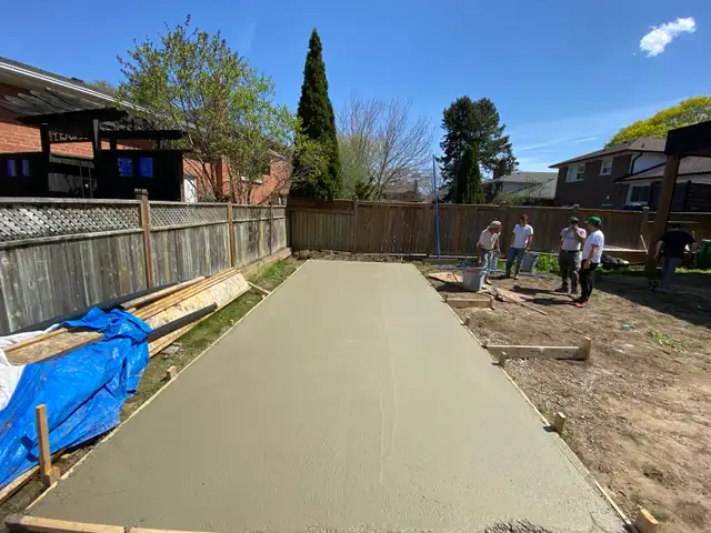 fresh Concret stamp finish, base, driveway etc stam. 647-295- - Photo 5