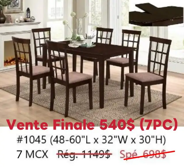 LE PLUS BAS PRIX!! Des sets de cuisine en liquidation!!