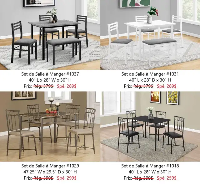 LE PLUS BAS PRIX!! Des sets de cuisine en liquidation!! - Photo 7