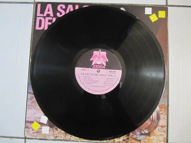 La Salsa Del Ano Vol 2 Rare Collectable Latino Vinyl LP Cir 1989 - Photo 2