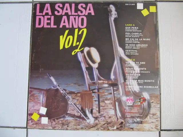 La Salsa Del Ano Vol 2 Rare Collectable Latino Vinyl LP Cir 1989 - Photo 3