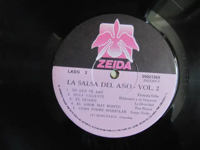 La Salsa Del Ano Vol 2 Rare Collectable Latino Vinyl LP Cir 1989 - Photo 8