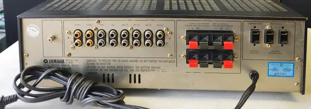 YAMAHA A-960 STEREO INTEGRATED AMPLIFIER - Photo 5