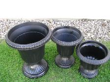 3 Pots a fleurs