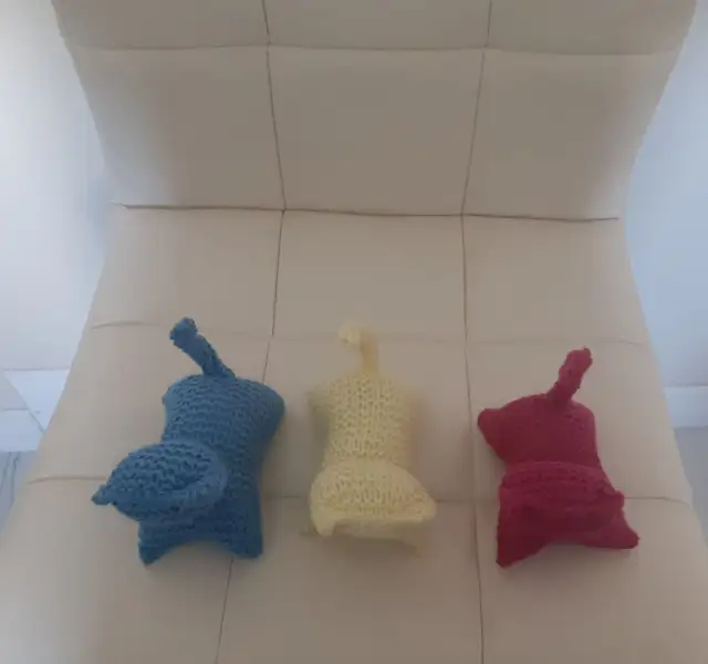 BRAND NEW Three Cats Fabric Toys