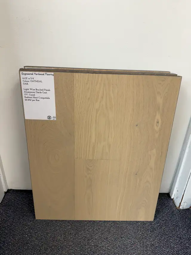 Light Oak Engineered Hardwood Flooring