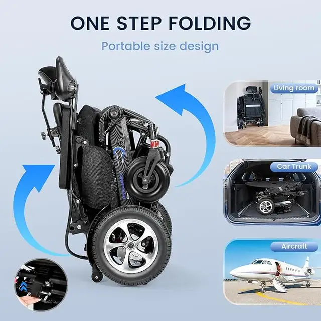 Handy Electric Wheelchair for Adults Special $499 - Photo 2