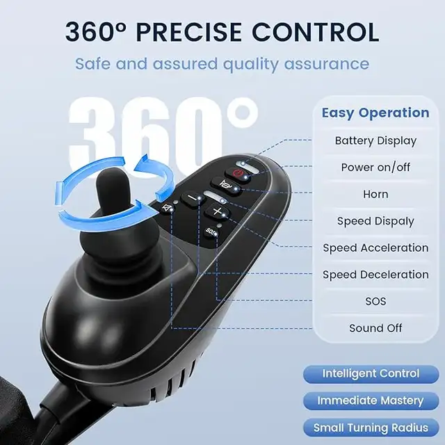 Handy Electric Wheelchair for Adults Special $499 - Photo 5