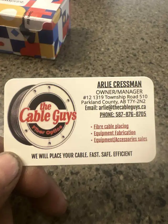 WANTED:Experienced lead hands/labours/ fibre optic cable placing