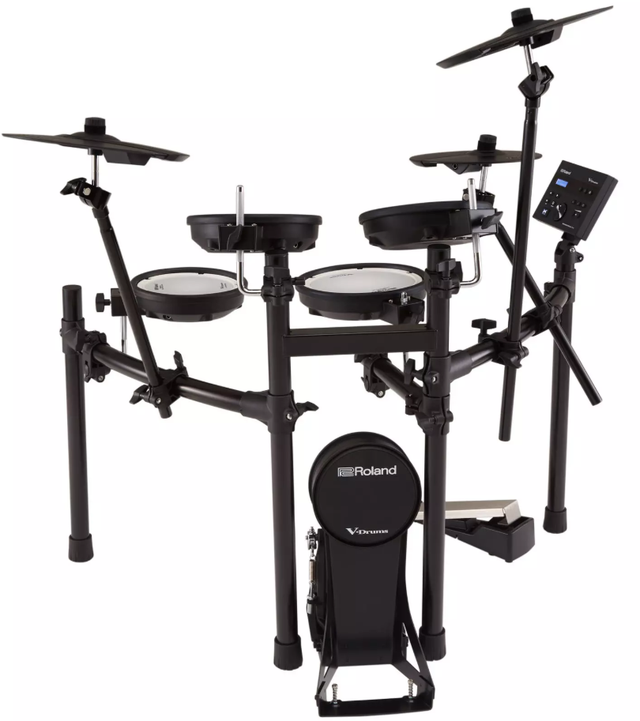 Roland TD-07KV V-DRUMS Electric MESH Drums System with Brain and
