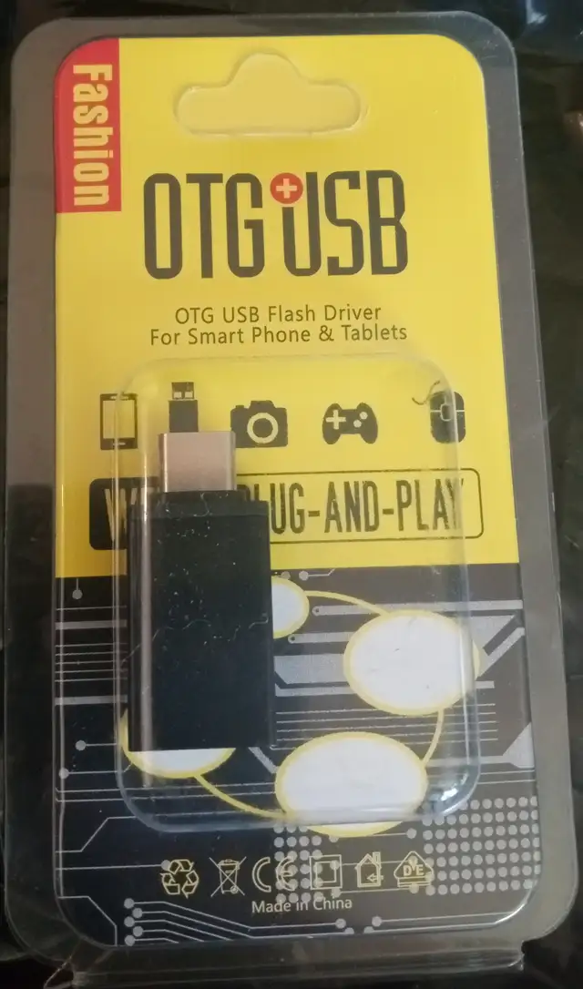 OTG adapter (USB-C Male to USB-A 3.0 Female)