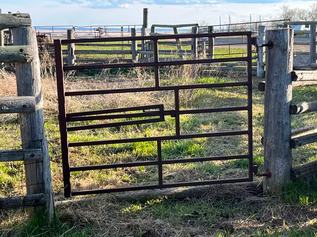 HEAVY DUTY CATTLE CORRAL GATES