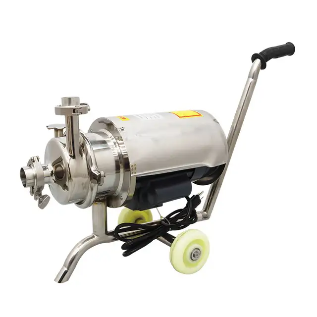 Promotion Portable 304Food Grade Beverage Centrifugal Pump025098 - Photo 4