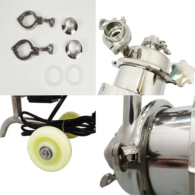 Promotion Portable 304Food Grade Beverage Centrifugal Pump025098 - Photo 9