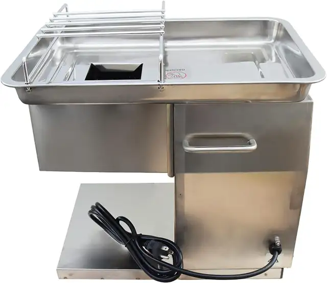 Promotion 110V QX Stainless Steel Meat Cutting Slicer Body160490 - Photo 4