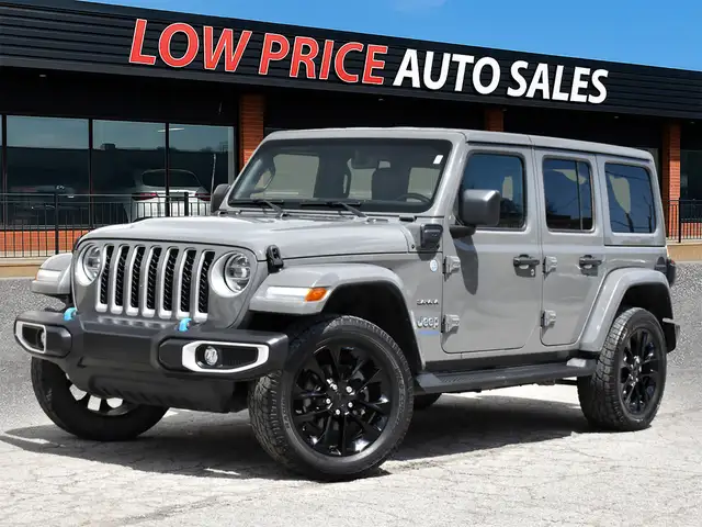 2022 Jeep Wrangler 4xe No Accidents l One Owner l Unlimited Saha