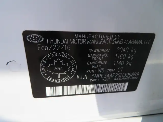 2016 Hyundai Sonata 4dr Sdn 2.4L Auto Limited - Photo 30