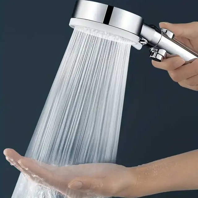 Handheld Shower Head Kit - High Pressure & Water Saving - Photo 8