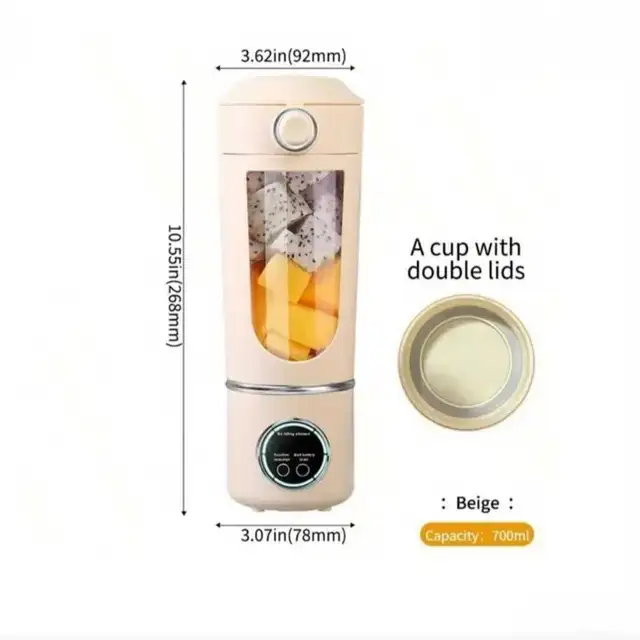Rechargeable Portable Electric Blender Bottle - Photo 7