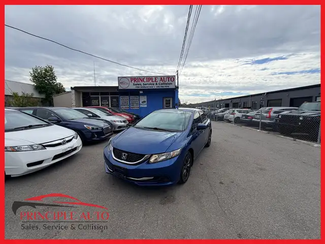 2014 Honda Civic LX EX 125KM CERTIFIED-WARRANTY