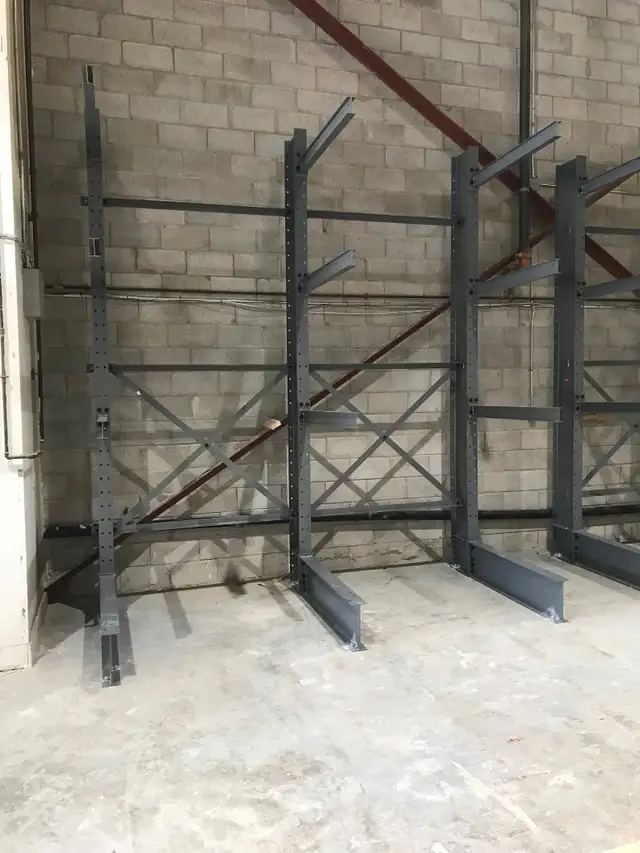 12’ tall cantilever racking in stock - quick ship ready. - Photo 5