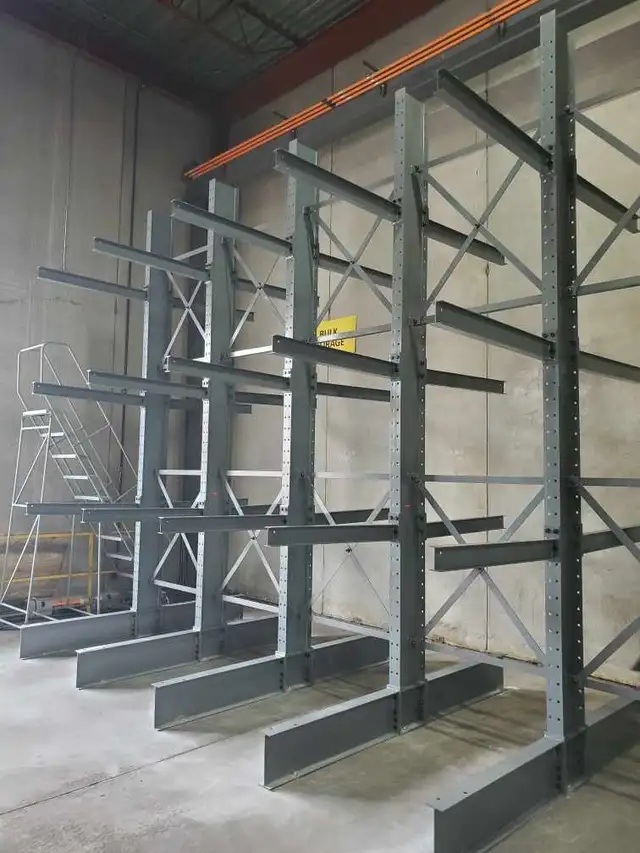 16’ tall cantilever racking in stock - quick ship ready. - Photo 2