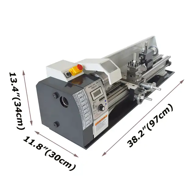 Promotion WM210V Metric Precision Metal Lathe 8'24'028332 - Photo 2